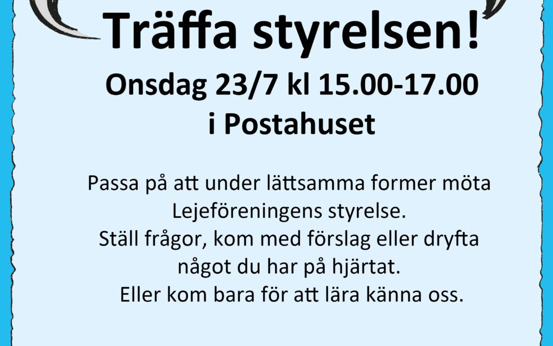 Träffa styrelsen